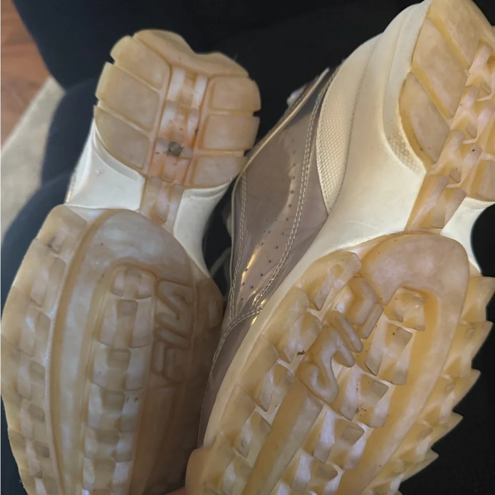 Fila Women's Holographic Sneakers - Silver and White - Picture 10 of 10